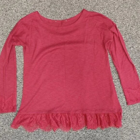 BOGO🎀BUNDLE Lace Accent Sweaters- Size Large - Picture 6 of 7